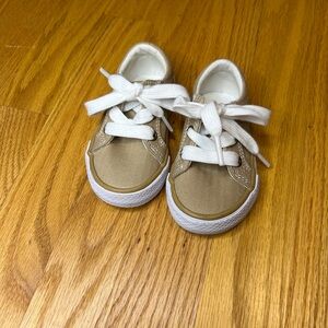 The Children's Place Tan and White Kids Sneakers